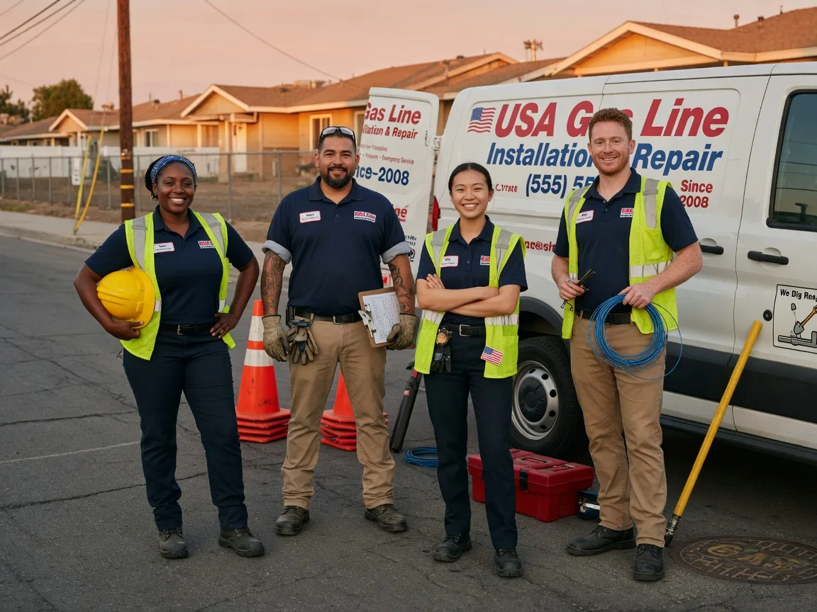 Gas Line Installation company in Bluff City, KS